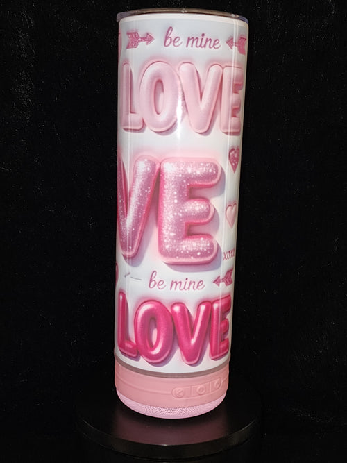 Bluetooth Speaker Tumbler - Inflated Love